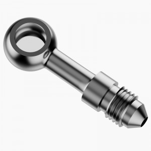 Lige Aluminium Banjo adapter Bolt AN Bremse Fitting Fremstilling