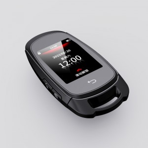 Smart Remote Car Key, alt sammen i ennøglefri indgang Auto Lock Unlock, LCD Screen Upgrade Key Fob Replacement Tilbehør, Anti Theft Valgfrit køretøjslogo